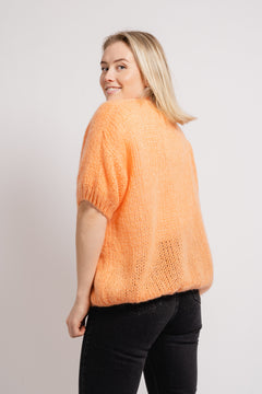Mary Knit Cardigan - Melon