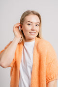 Mary Knit Cardigan - Melon