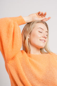 Miko Knit Sweater - Melon