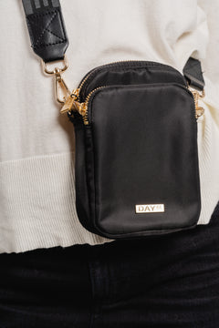 Day Re-Logo Band Compact Mini - Black