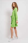 SolPW Dress - Grass Green