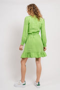 SolPW Dress - Grass Green