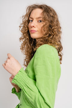 SolPW Dress - Grass Green