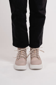 Greyfield Fabric Boot - Light Beige Canvas