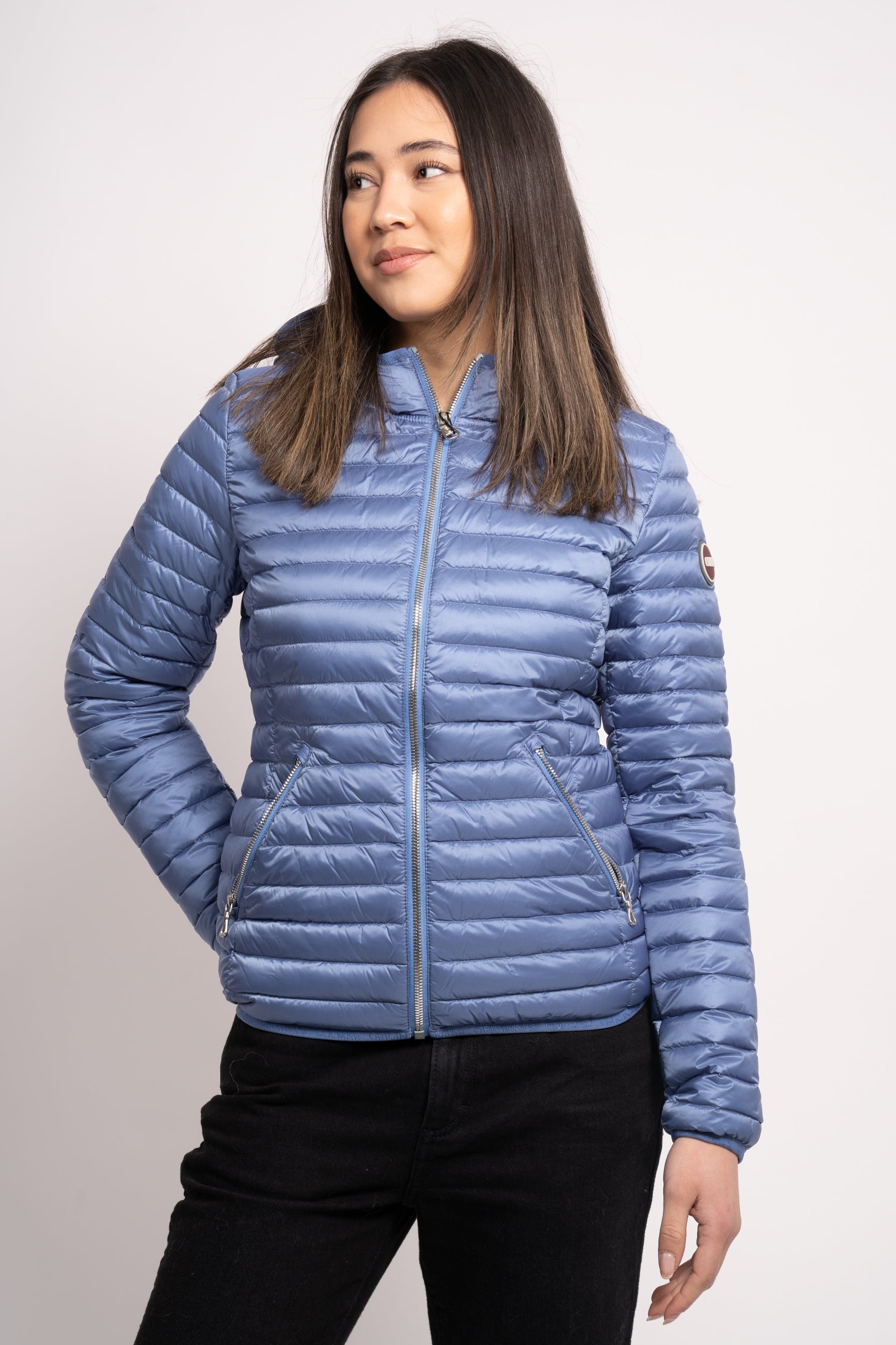 2224U Hooded Down Jacket - Cloudless