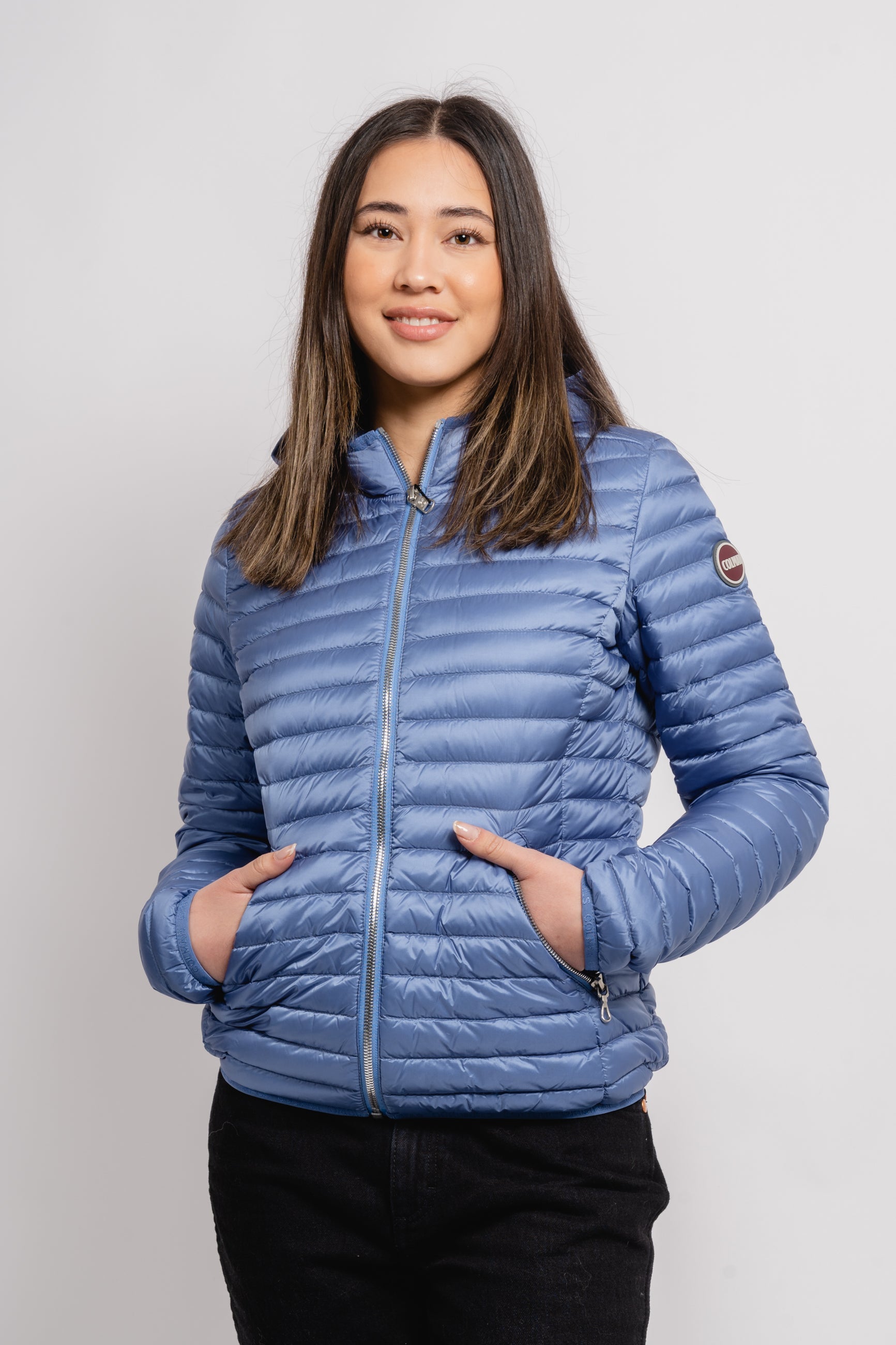 2224U Hooded Down Jacket - Cloudless