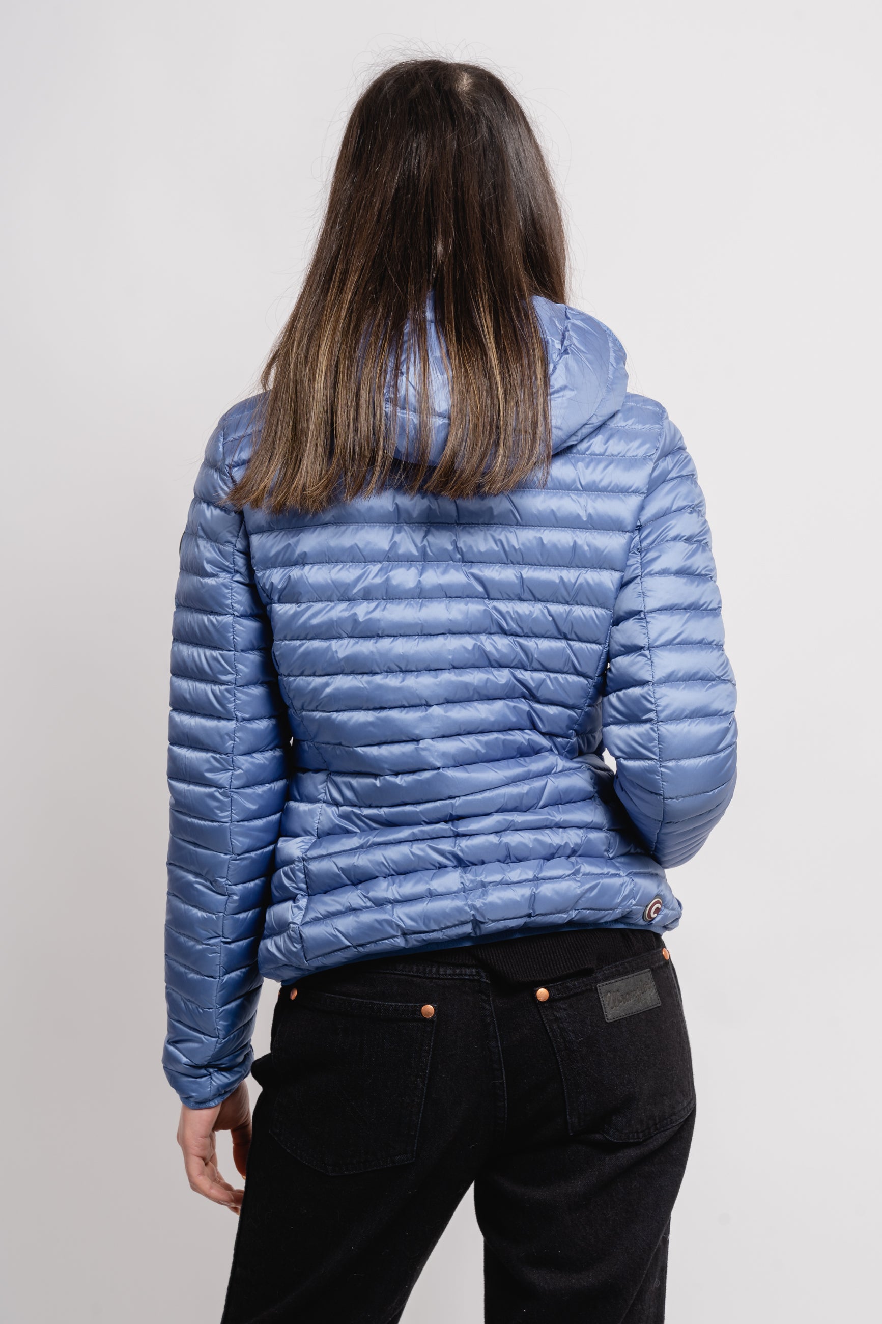 2224U Hooded Down Jacket - Cloudless