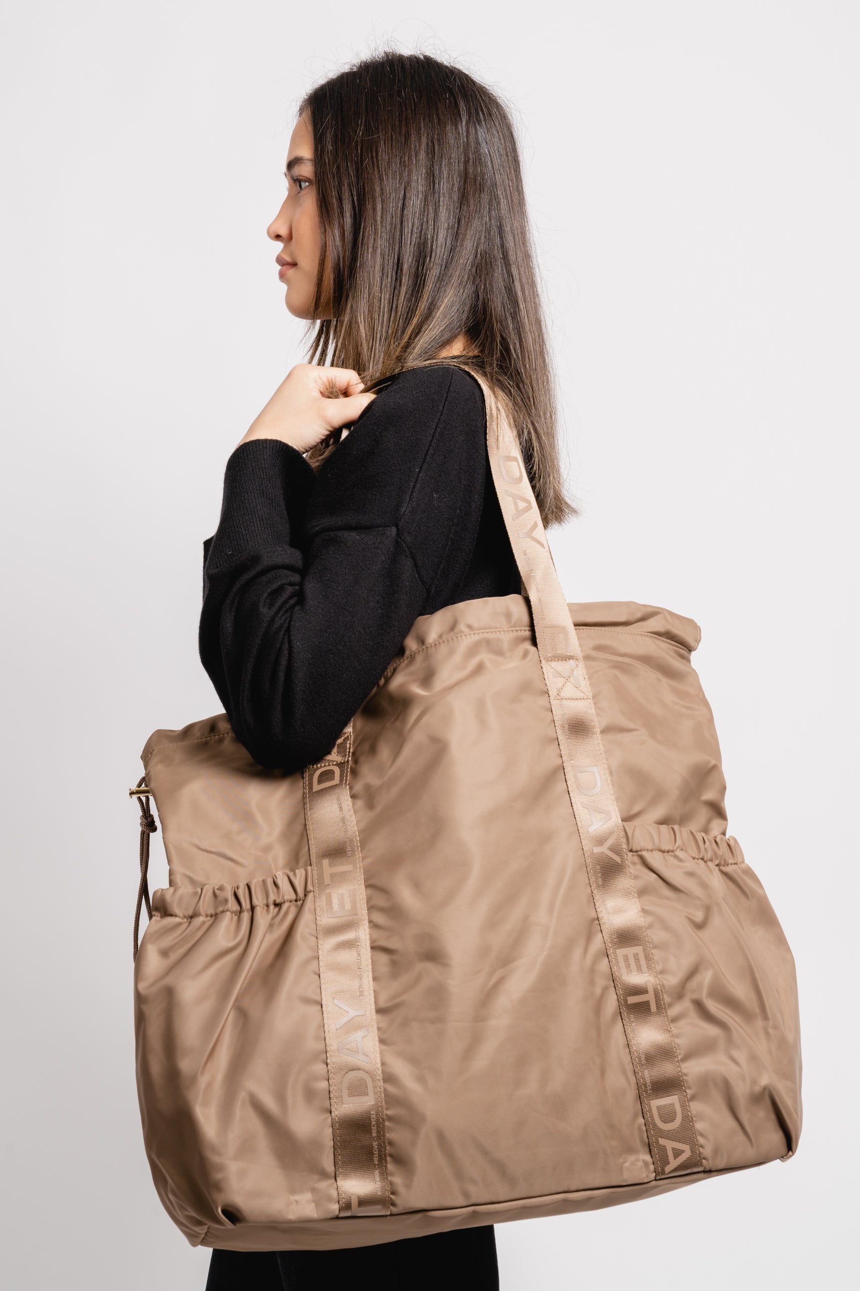 Day Re-Logo Band Crease Bag - Caribou