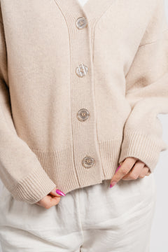 Mooring Cardigan - Barley