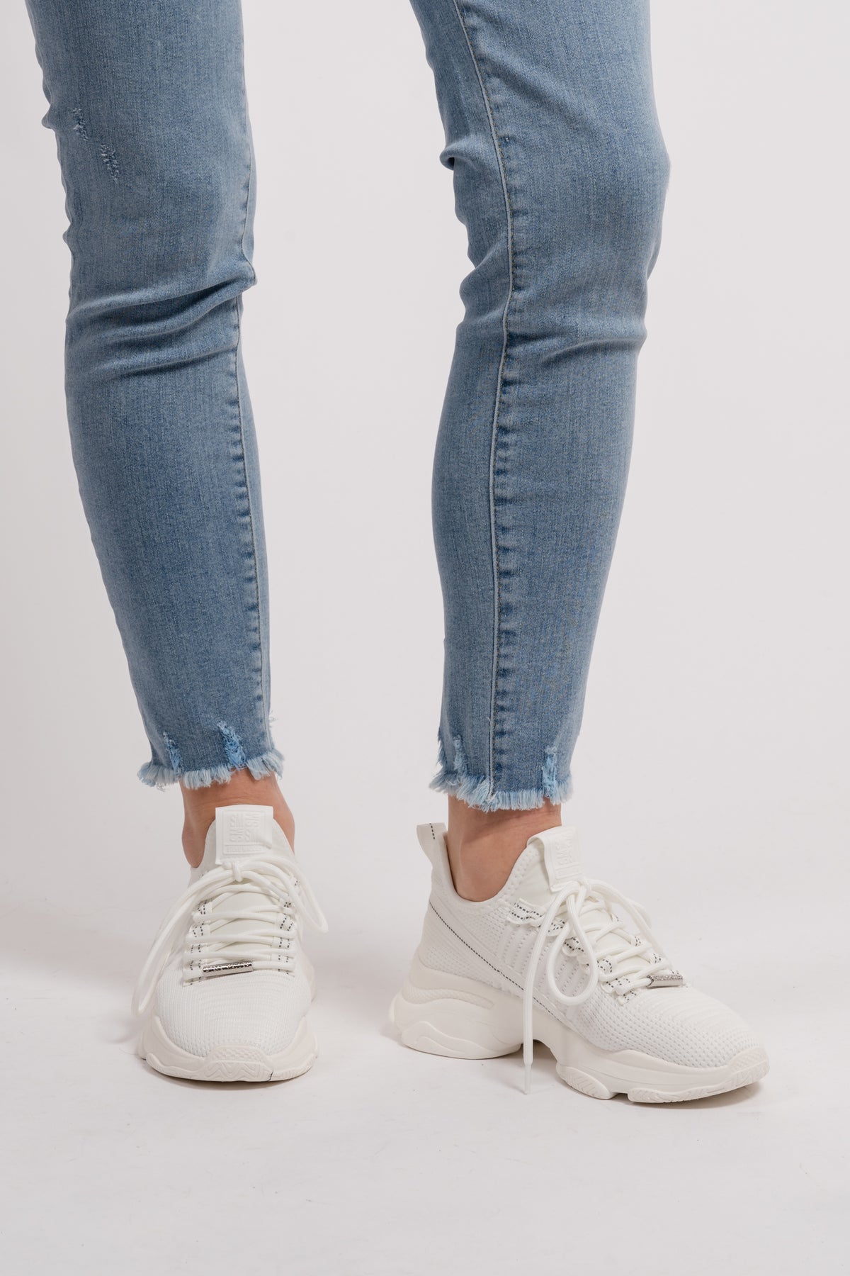 Steve Madden Sko Mac-E Sneaker White Villoid