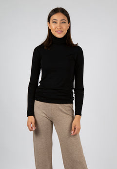 Matima T-Neck Tee - Black