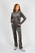 Del Ray Classic Velour Pant Pocket - Top Hat