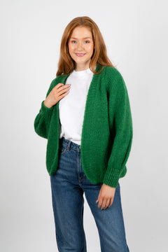 Fora Knit Cardigan - Green