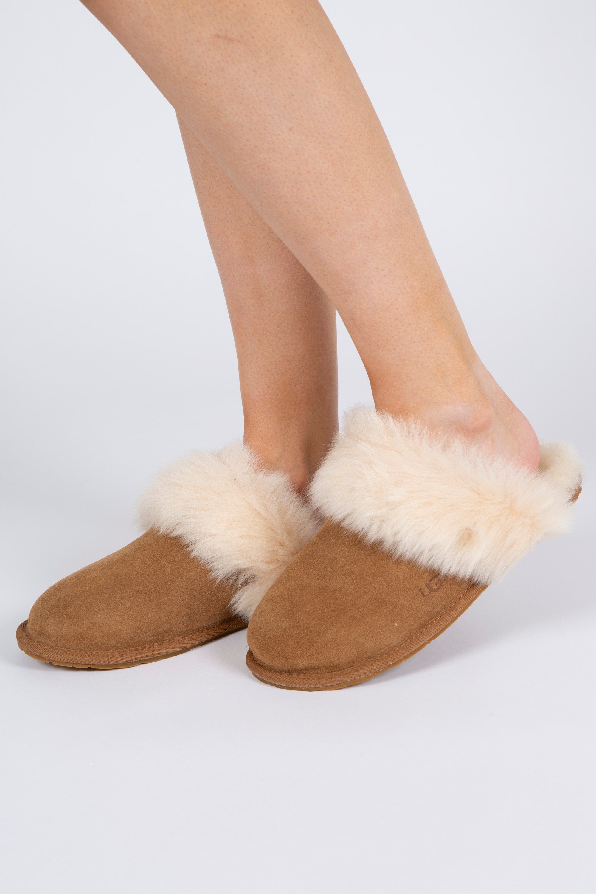 W Scuff Sis - Chestnut