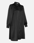 Jeanita Shirt Dress - Black