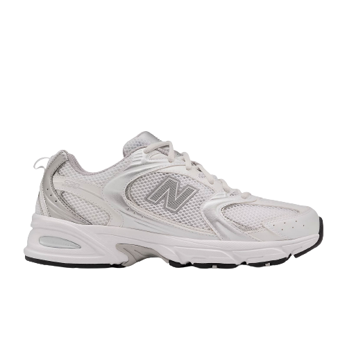 530 - White with Silver Metallic MR530EMA