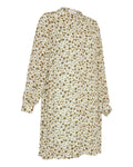 Adalia Rikkelie Shirt Dress - Green Flowers