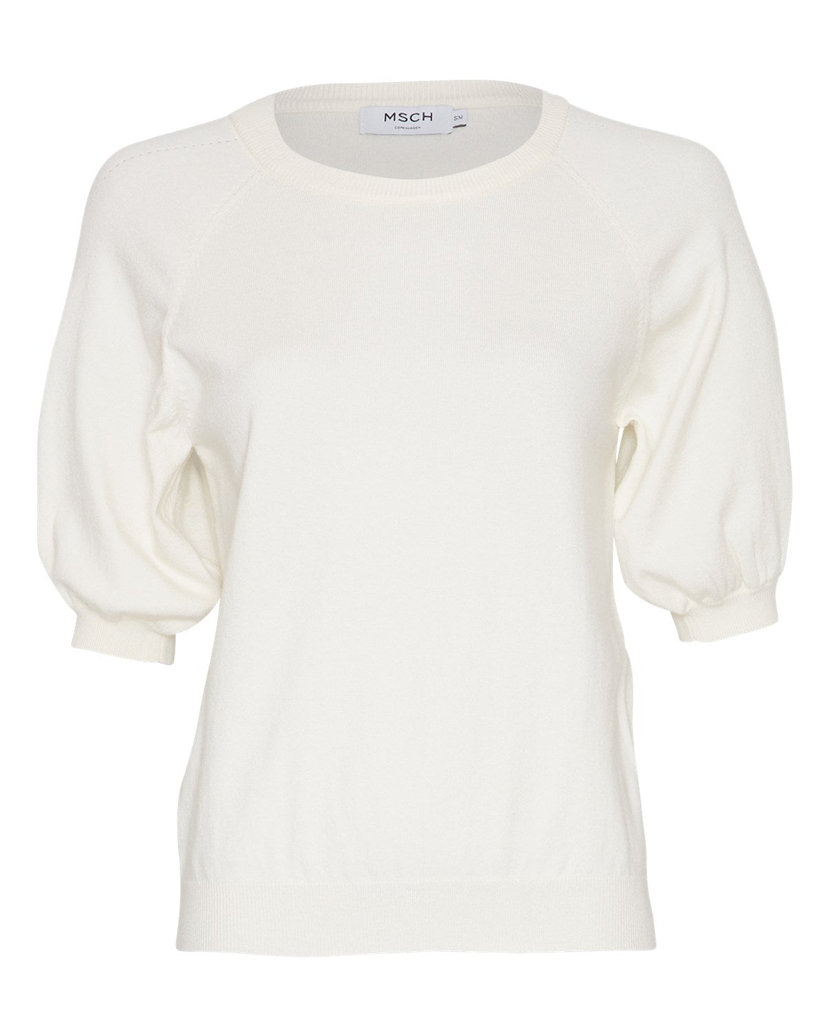 Eslina Rachelle 2/4 Raglan Pullover - Egret