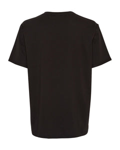 Terina Organic Small Logo Tee - Black/White