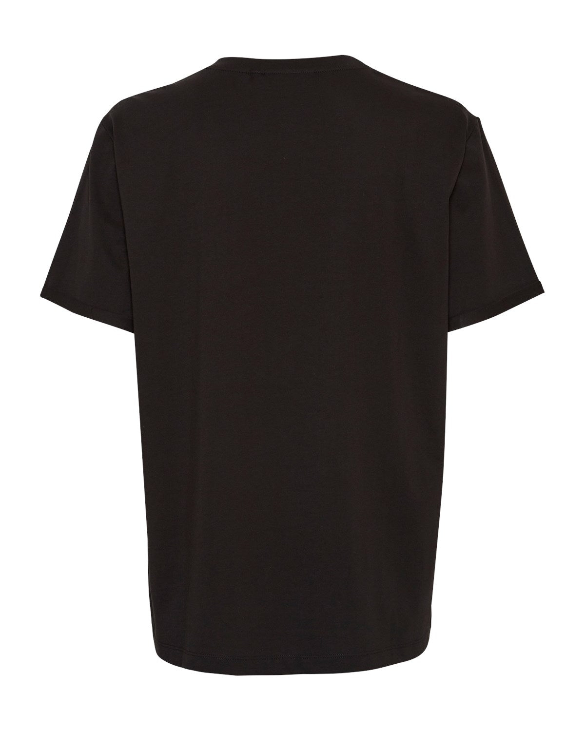 Terina Organic Small Logo Tee - Black/White