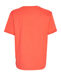 Terina Organic Small Logo Tee - Rose/White