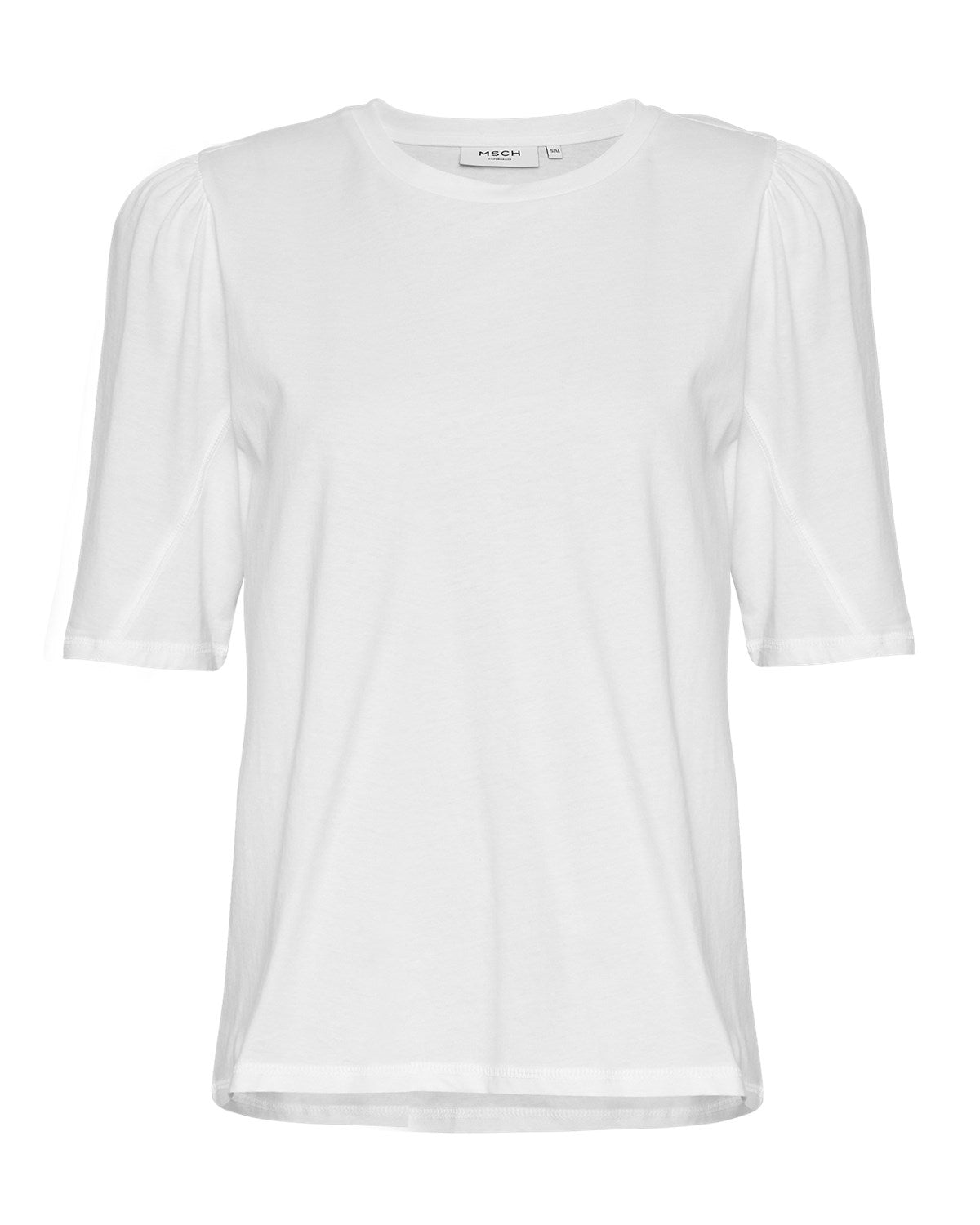 Tiffa Organic 2/4 Puff Tee - Bright White