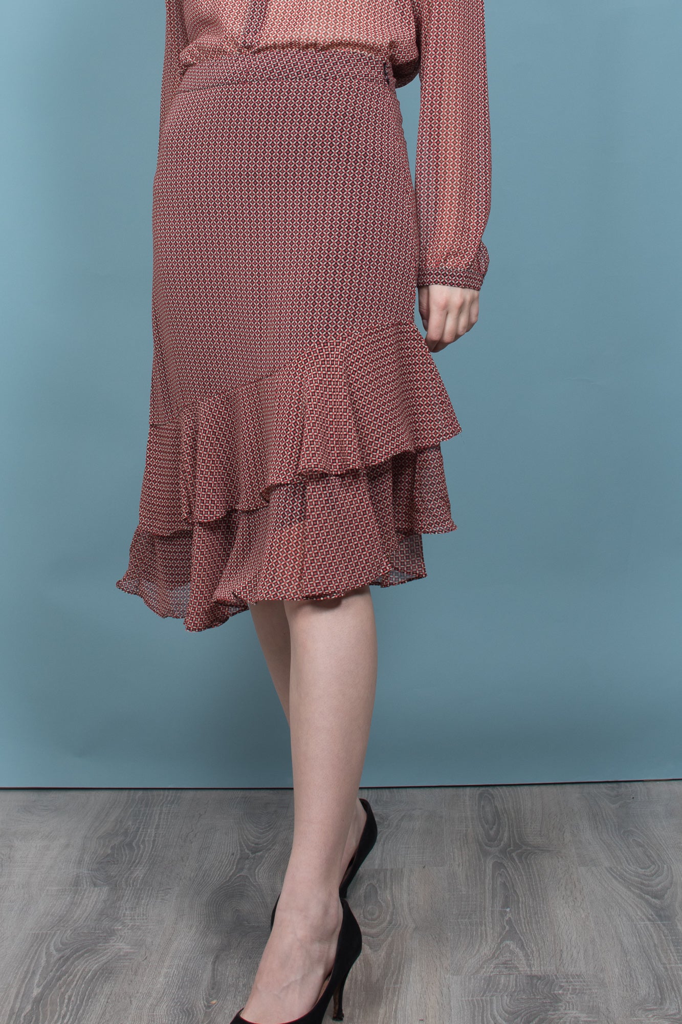 Leen Skirt - Valiant Poppy - Second Female - Skjørt - VILLOID.no