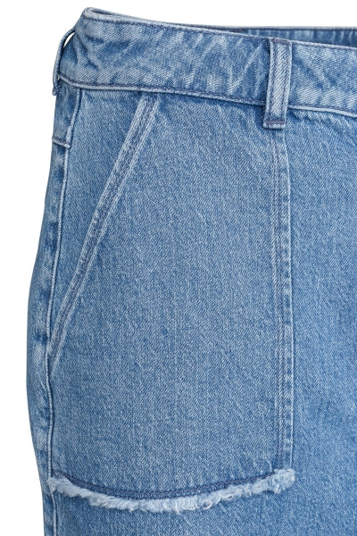 Jeans Skirt - Dusk Blue - Creative Collective - Skjørt - VILLOID.no