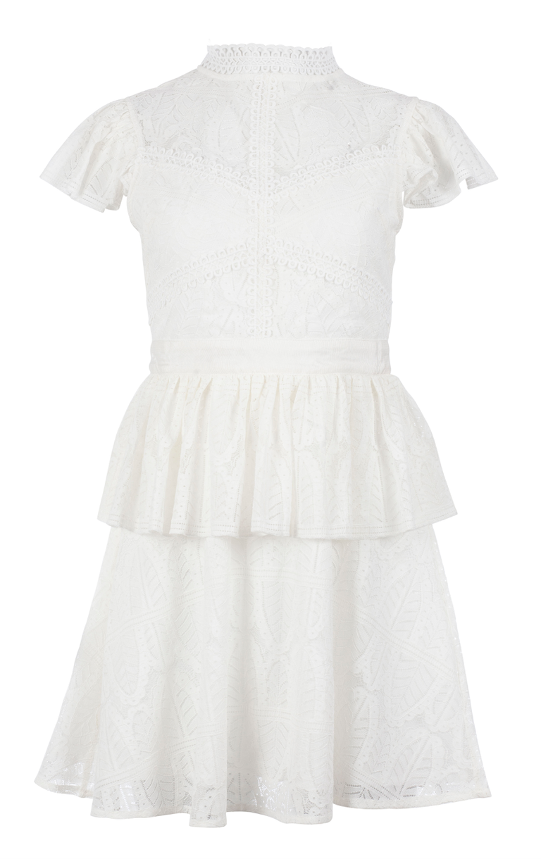 Grace Dress - White - By Malina - Kjoler - VILLOID.no