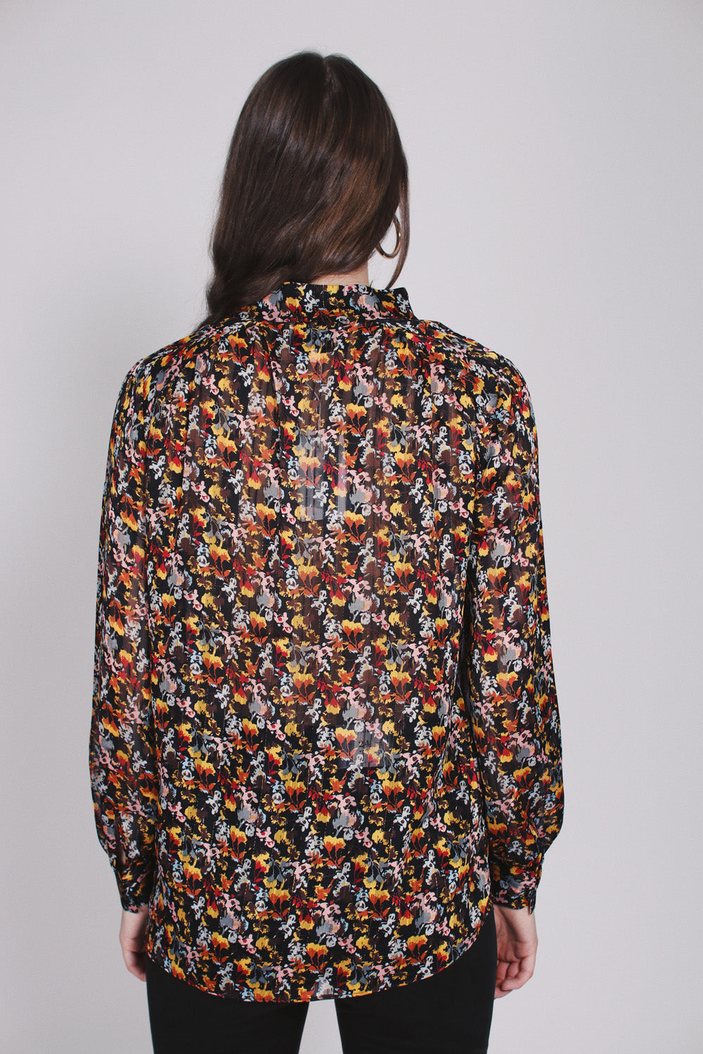 Leon Blouse - Black - Second Female - Bluser & Skjorter - VILLOID.no