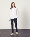 Blair Polysilk Shirt - Cloud White - Moss Copenhagen - Bluser & Skjorter - VILLOID.no