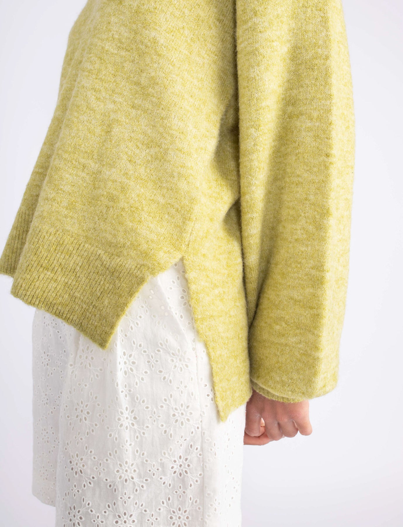 Anne Knit Sweater - Green