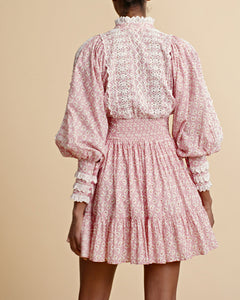 Cotton Slub Mini Dress - Petite Pink
