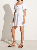 Nikoleta Mini Dress - Mar White
