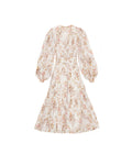 Bohemian Midi Dress - Flower Branches