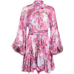 Aliah Dress - Paisley Purple