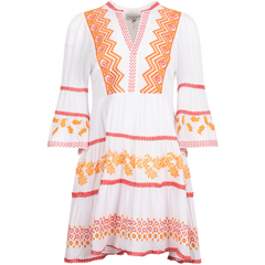 Taliah Dress - Coral