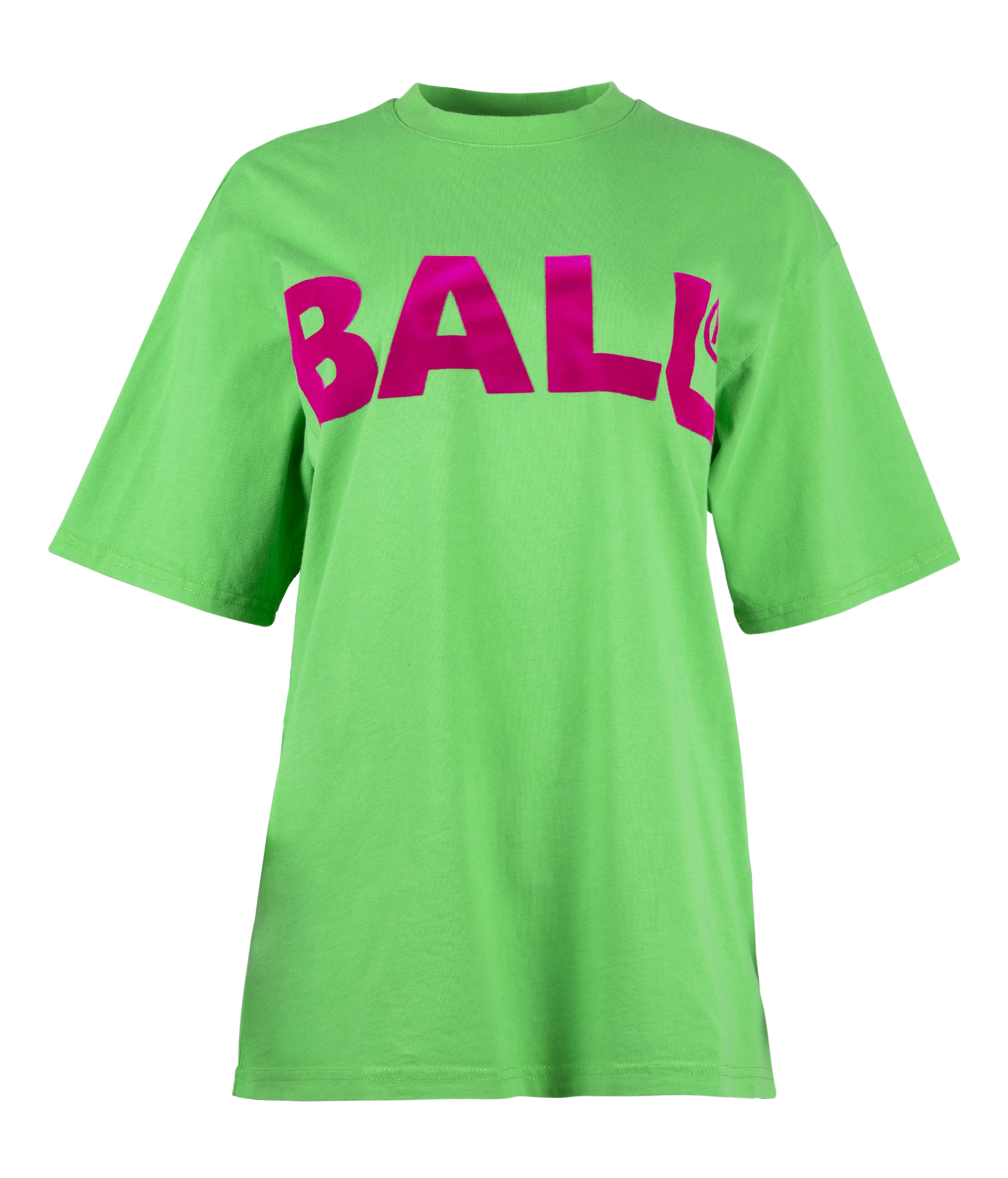 Ball CPH Flock Tee - Bright Green
