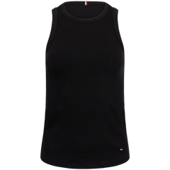 Ribbed Slim Fit Tank Top - Black