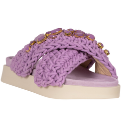 Woven Stones - Purple
