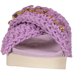 Woven Stones - Purple