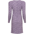 Hawaii Midi Dress - Purple Flower Print