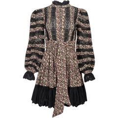 Jessica Dress - Black  Print