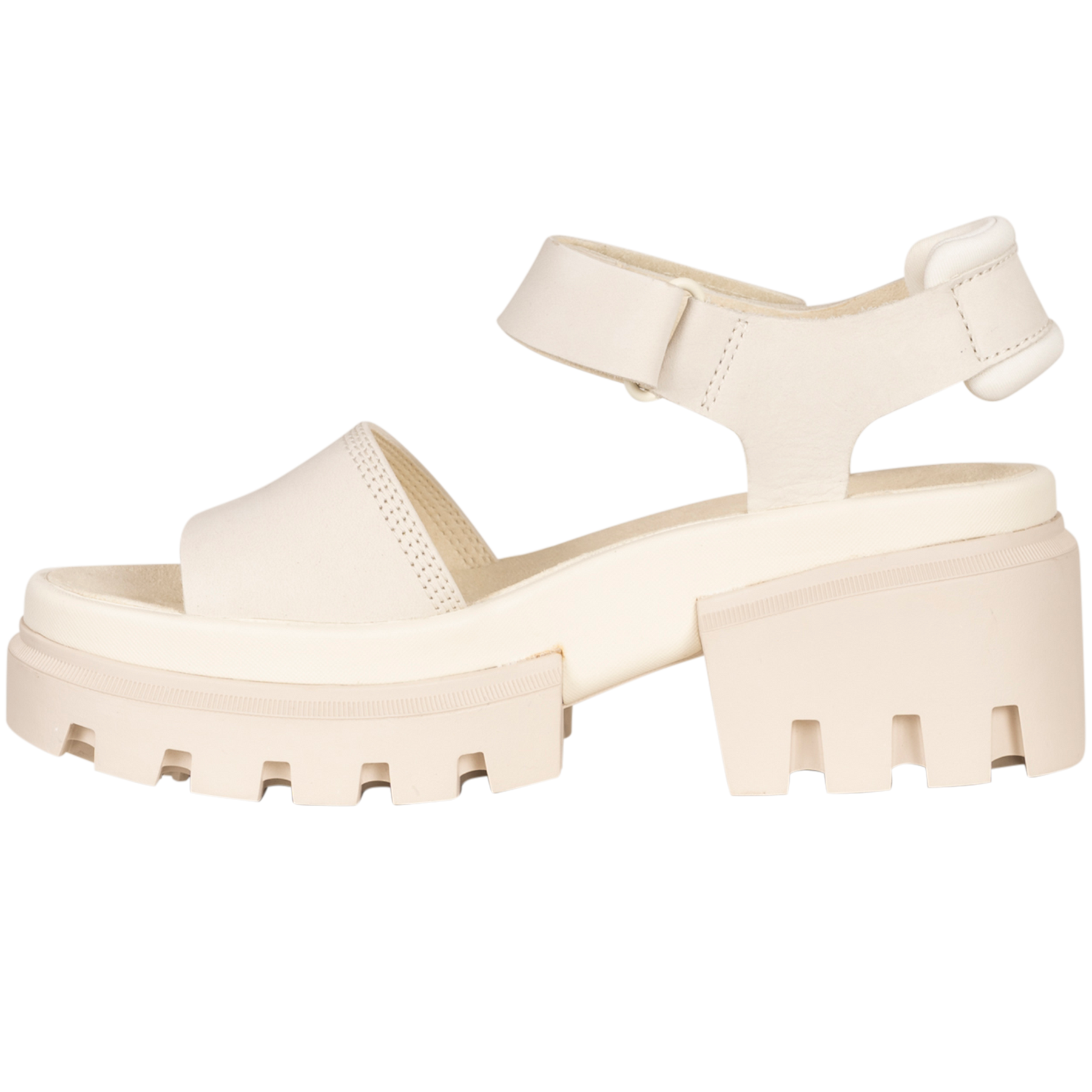 Everleigh Ankle Strap - Natural Nubuck