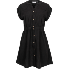 Karima Ginia Ss Shirt Dress - Black