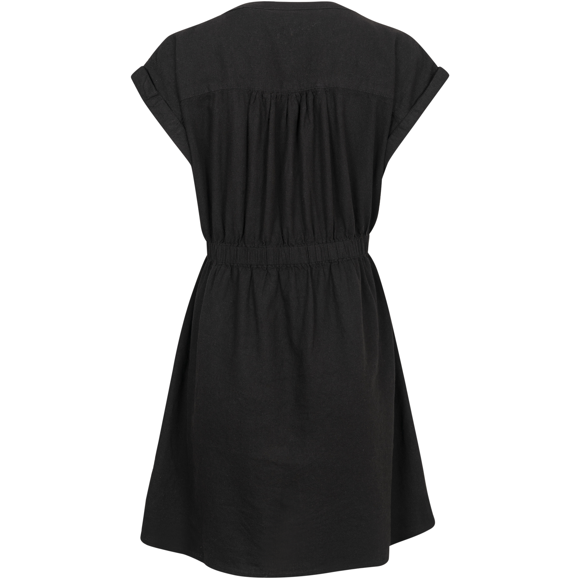 Karima Ginia Ss Shirt Dress - Black