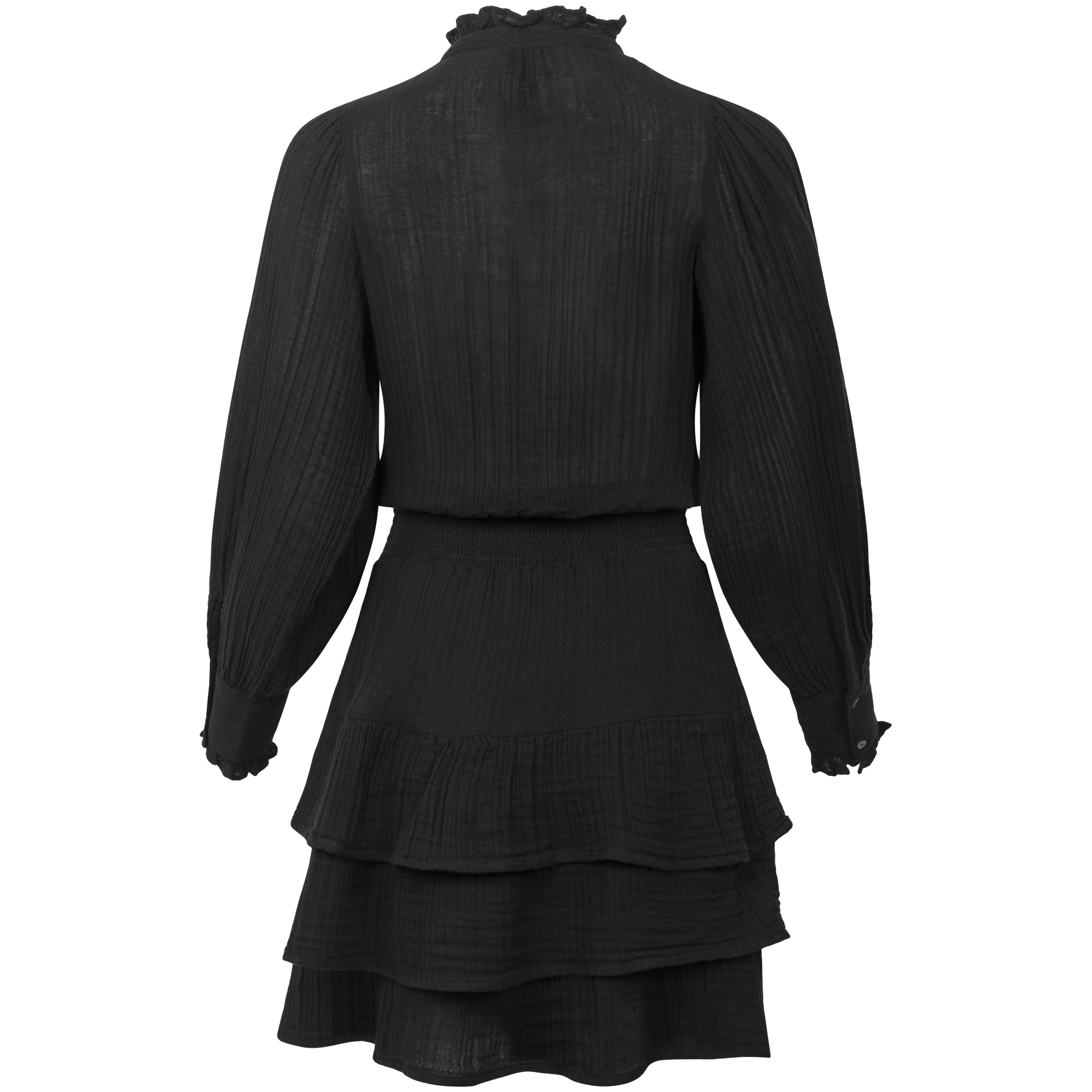 Tora Gauze Dress - Black