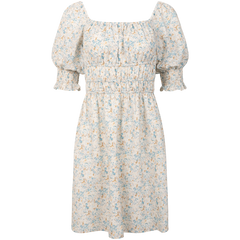 Veslemøy Linen Dress - Sky Blue