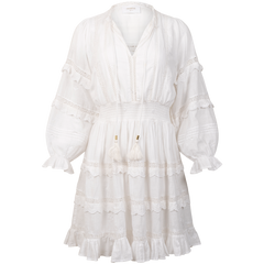 Sol Cotton Dress - White