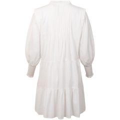 Embla Solid Dress - White